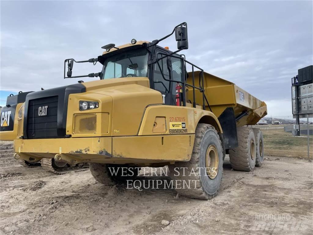 CAT 745 Dumper - Knickgelenk