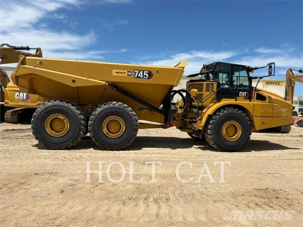 CAT 745 Dumper - Knickgelenk