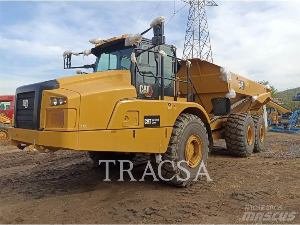 CAT 745 Dumper - Knickgelenk