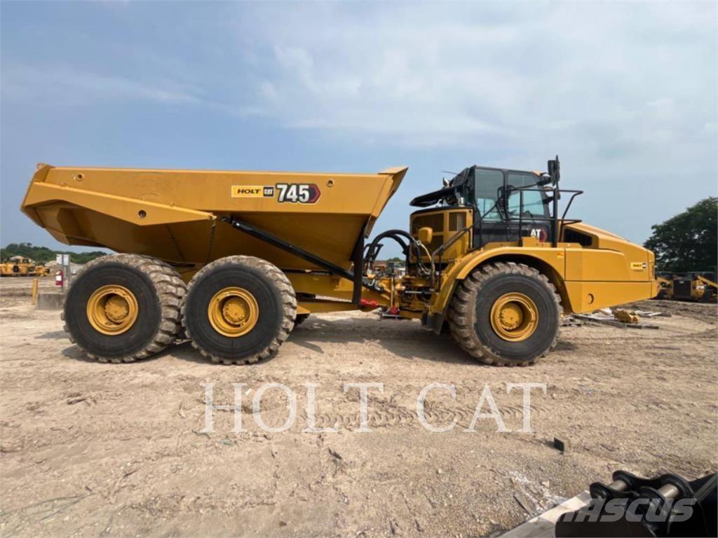CAT 745 Dumper - Knickgelenk