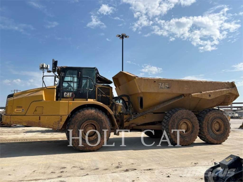 CAT 745 Dumper - Knickgelenk