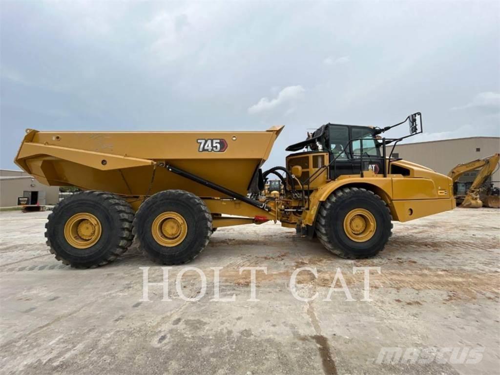 CAT 745 Dumper - Knickgelenk