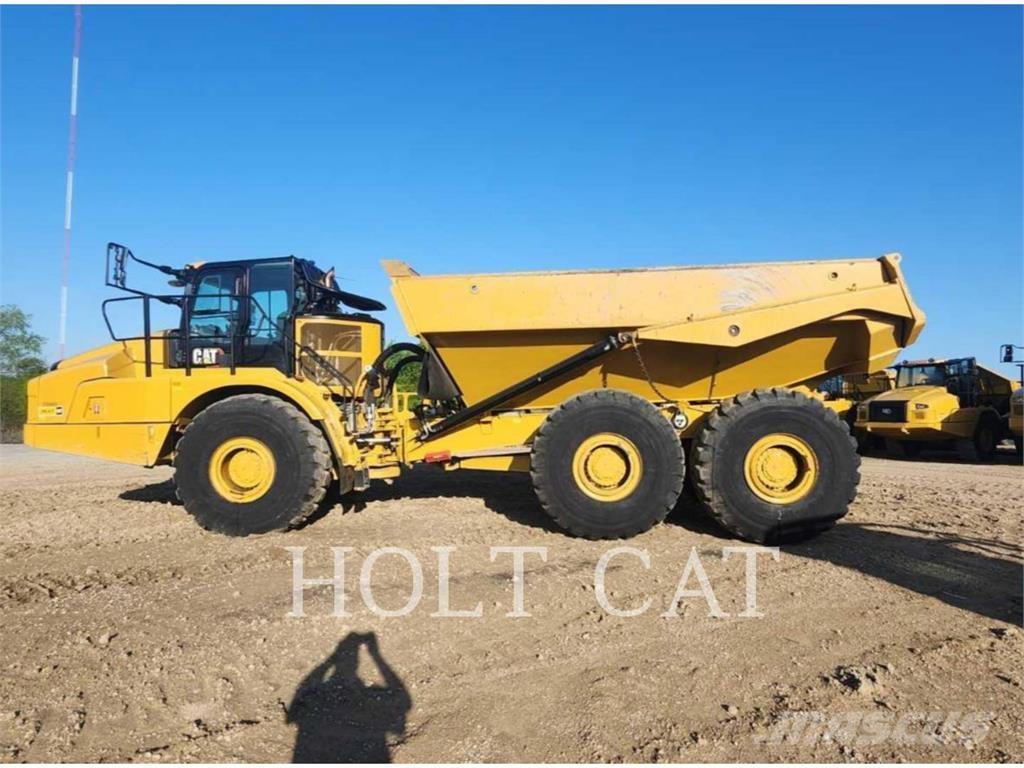 CAT 745 Dumper - Knickgelenk