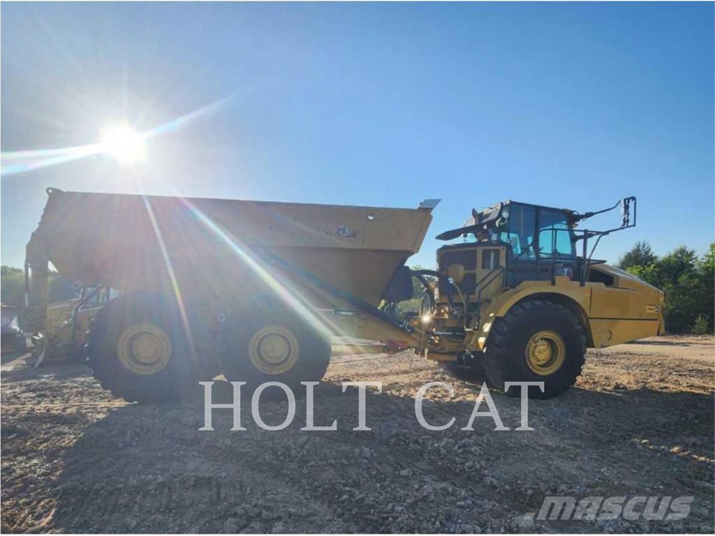 CAT 745 Dumper - Knickgelenk