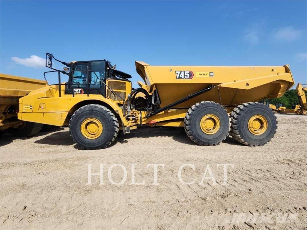 CAT 745 Dumper - Knickgelenk