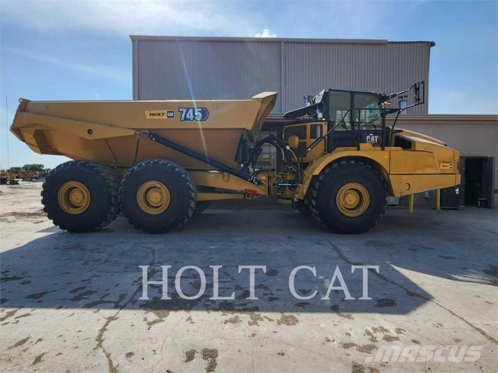 CAT 745 Dumper - Knickgelenk