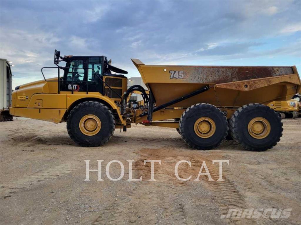 CAT 745 Dumper - Knickgelenk