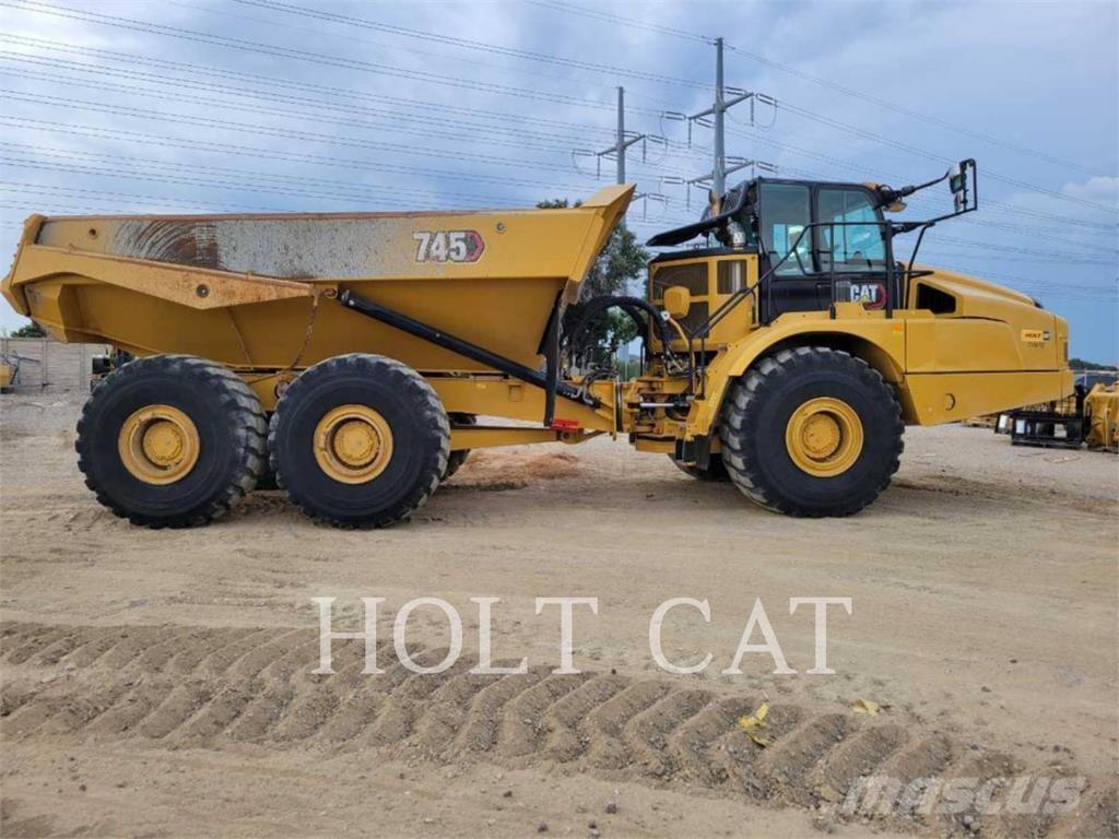 CAT 745 Dumper - Knickgelenk