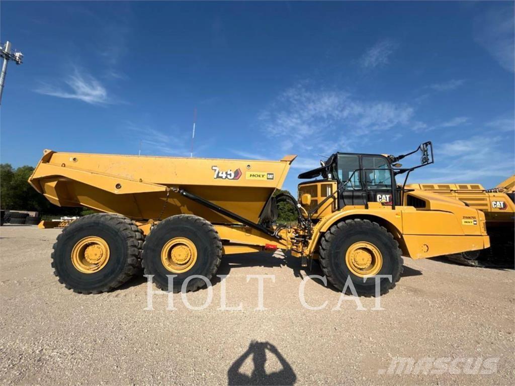 CAT 745 Dumper - Knickgelenk