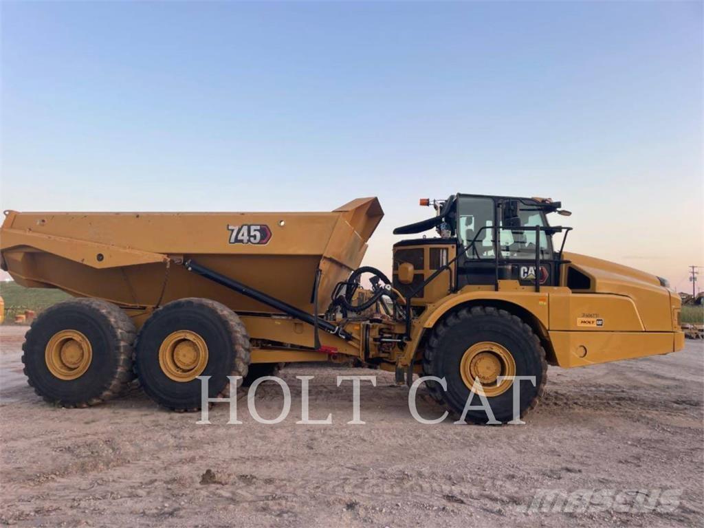 CAT 745 Dumper - Knickgelenk