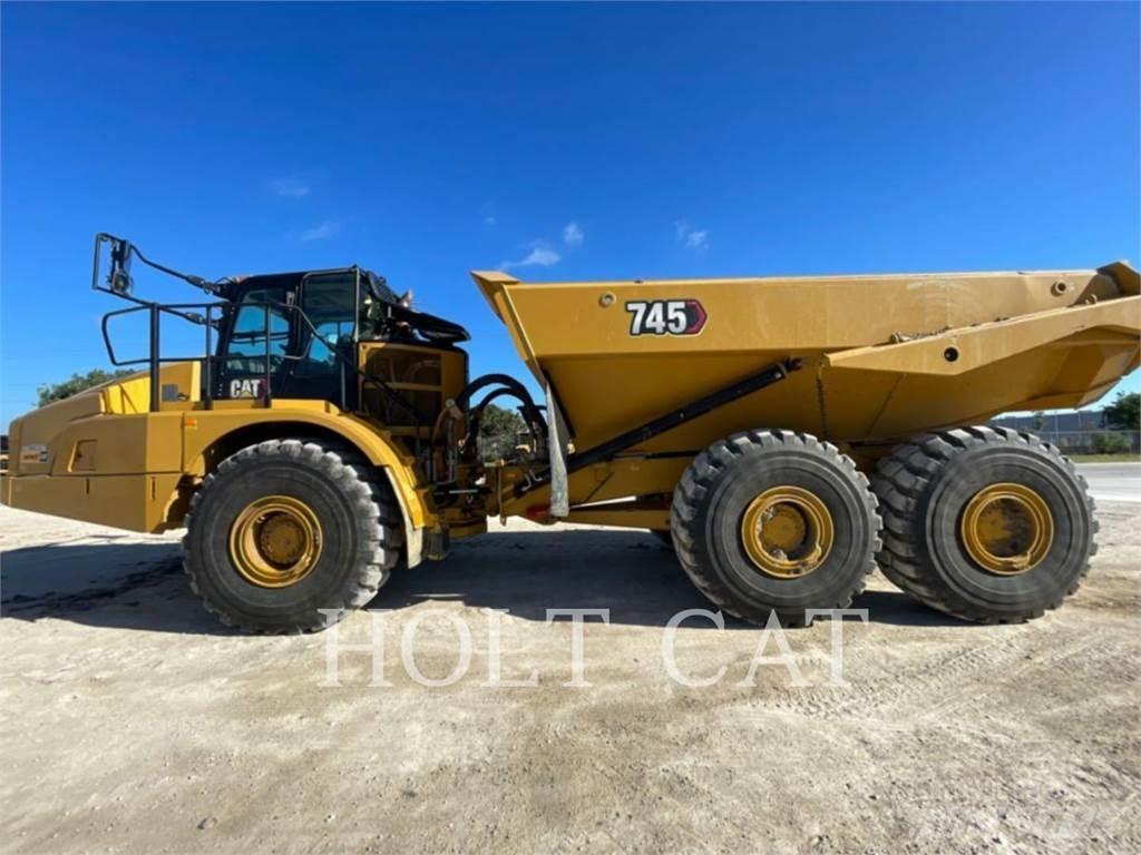 CAT 745 Dumper - Knickgelenk
