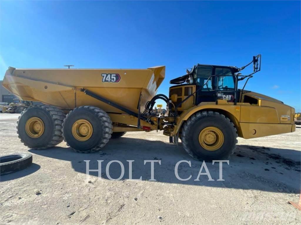 CAT 745 Dumper - Knickgelenk