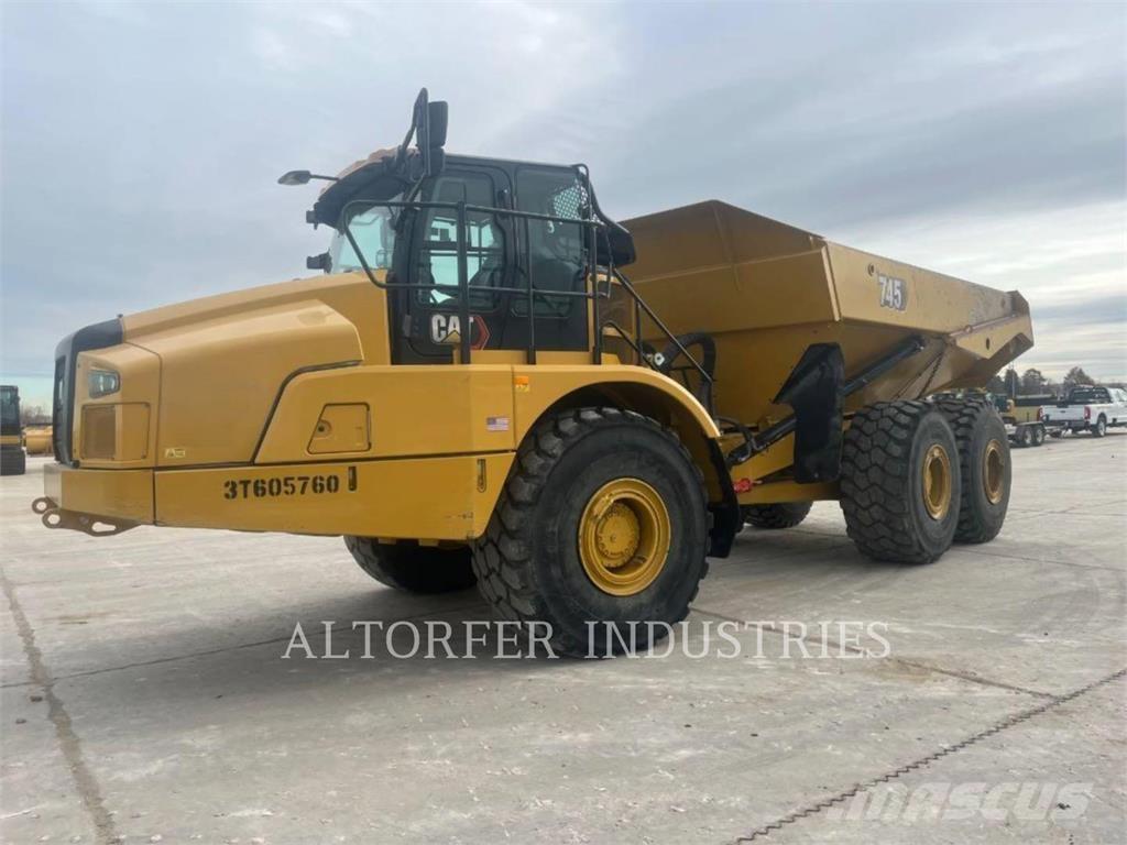 CAT 745 Dumper - Knickgelenk