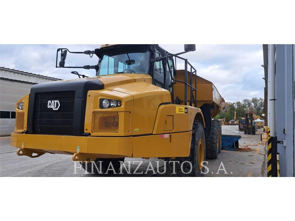 CAT 745 Dumper - Knickgelenk