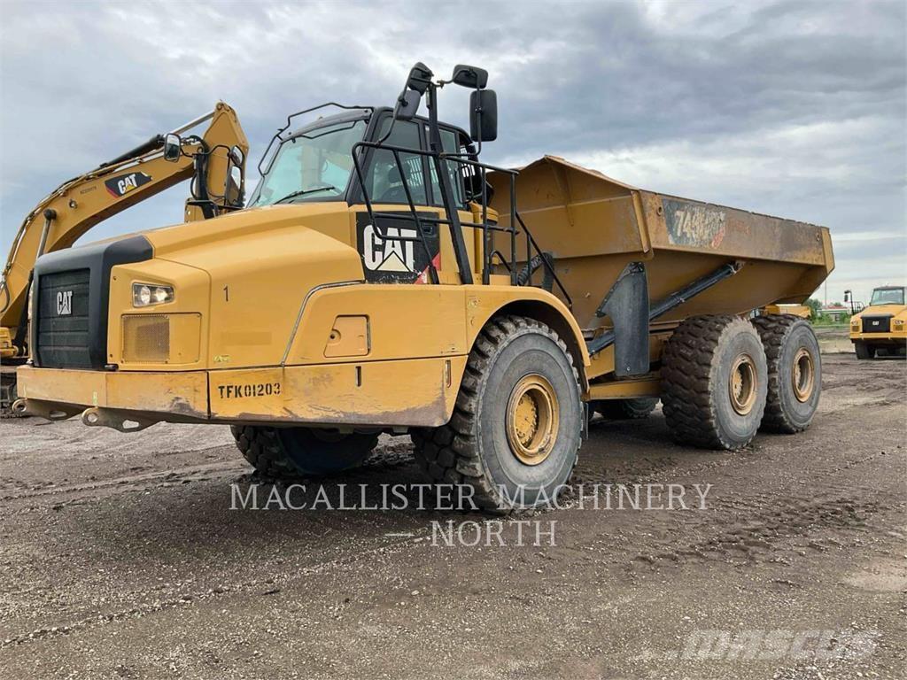 CAT 745C Dumper - Knickgelenk