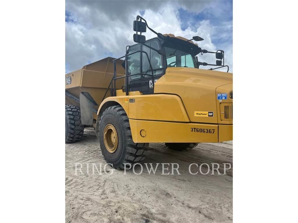 CAT 745TG Dumper - Knickgelenk