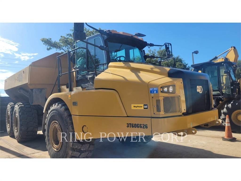 CAT 745TG Dumper - Knickgelenk