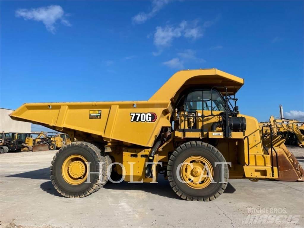CAT 770G Dumper - Knickgelenk