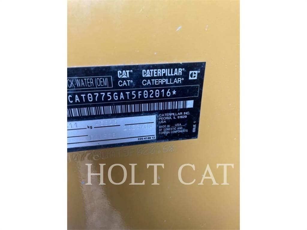 CAT 775G Dumper - Knickgelenk