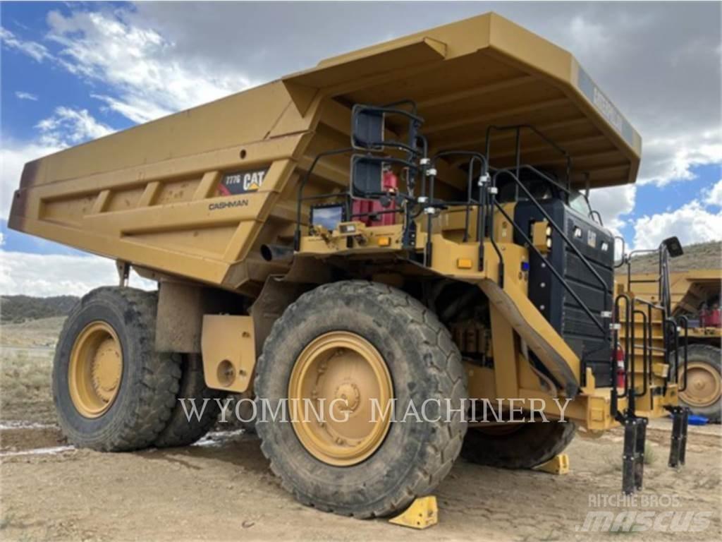 CAT 777G Dumper - Knickgelenk