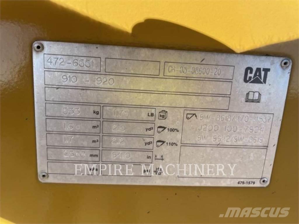 CAT 910-POBU Sonstige Baumaschinen