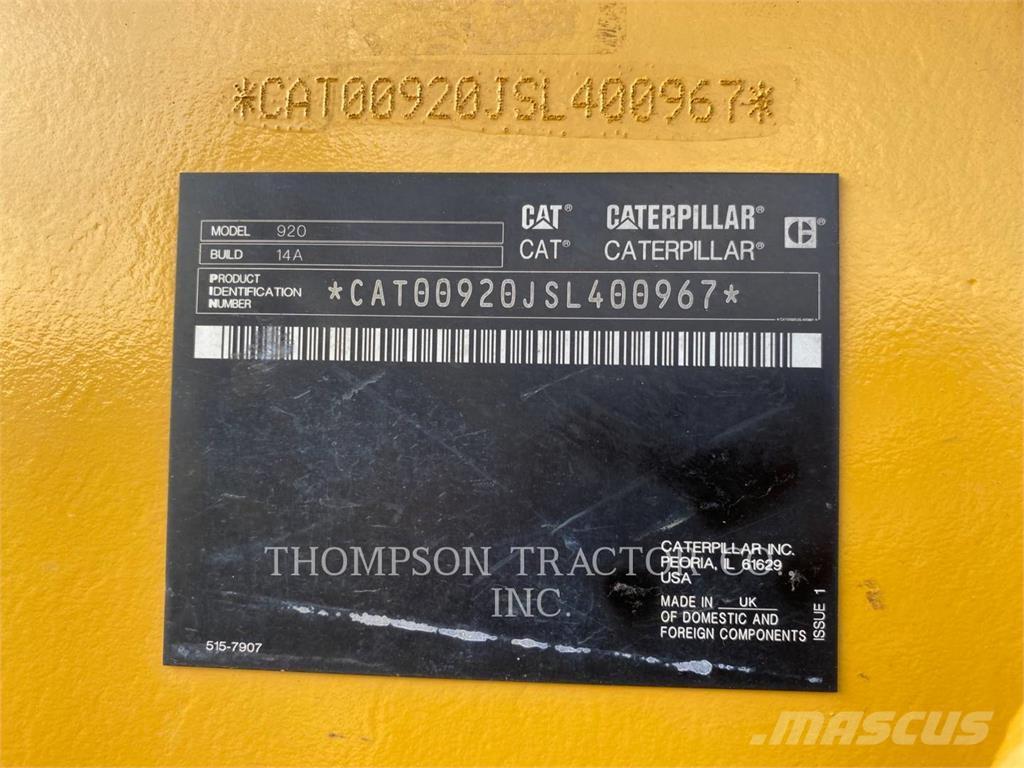 CAT 920 Radlader