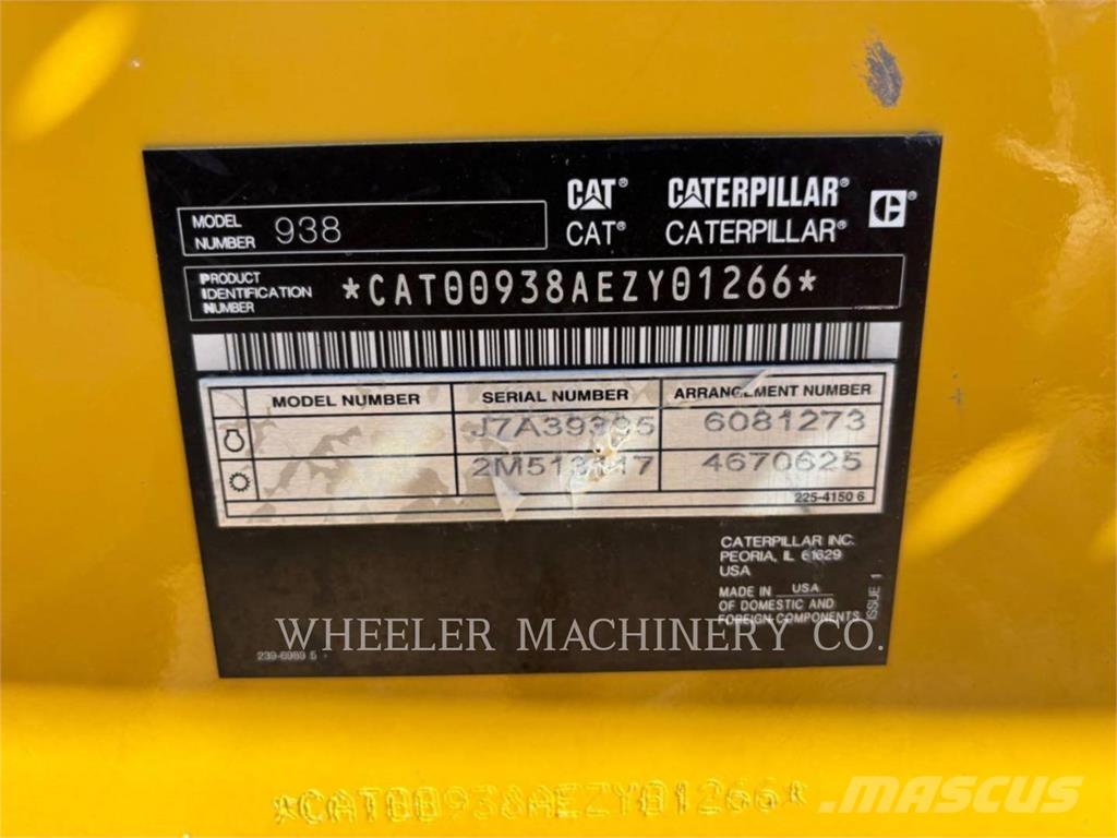 CAT 938 QC Radlader