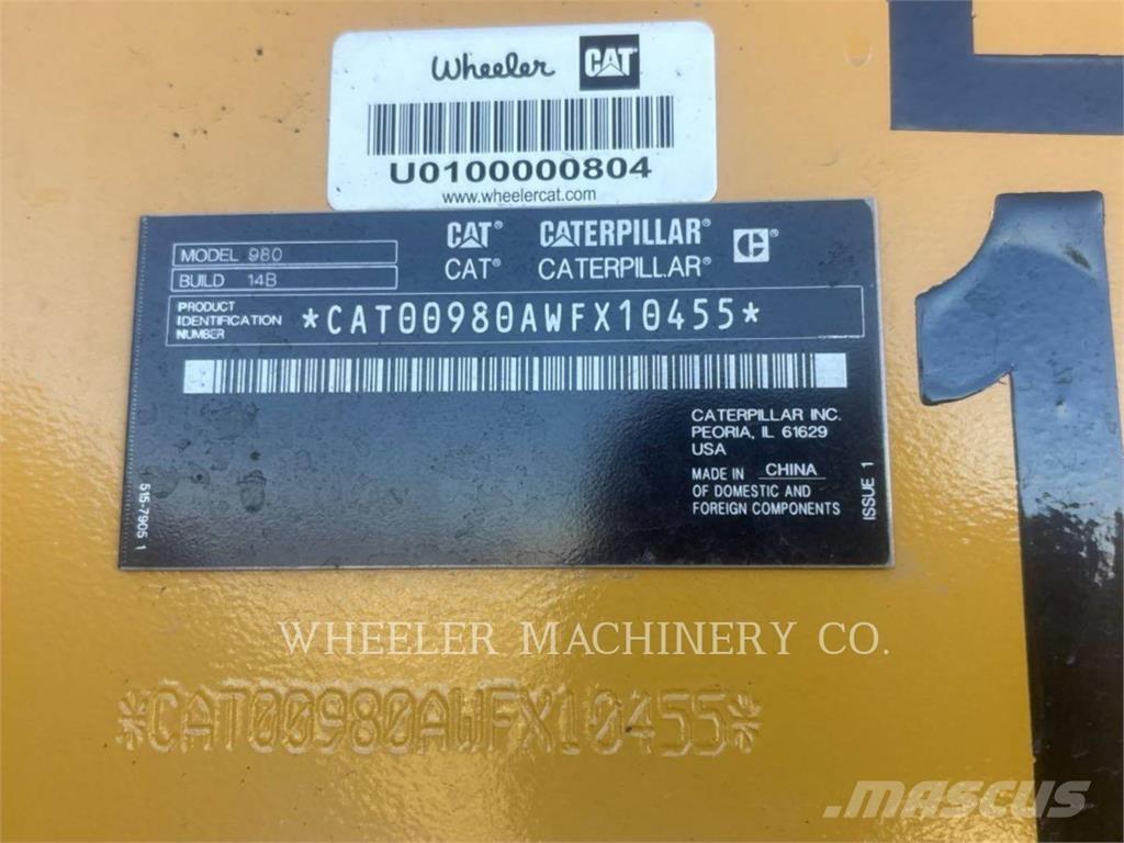 CAT 980 Radlader