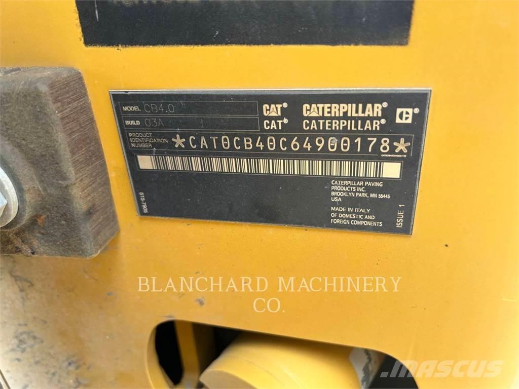CAT CB4.0 Tandemwalzen