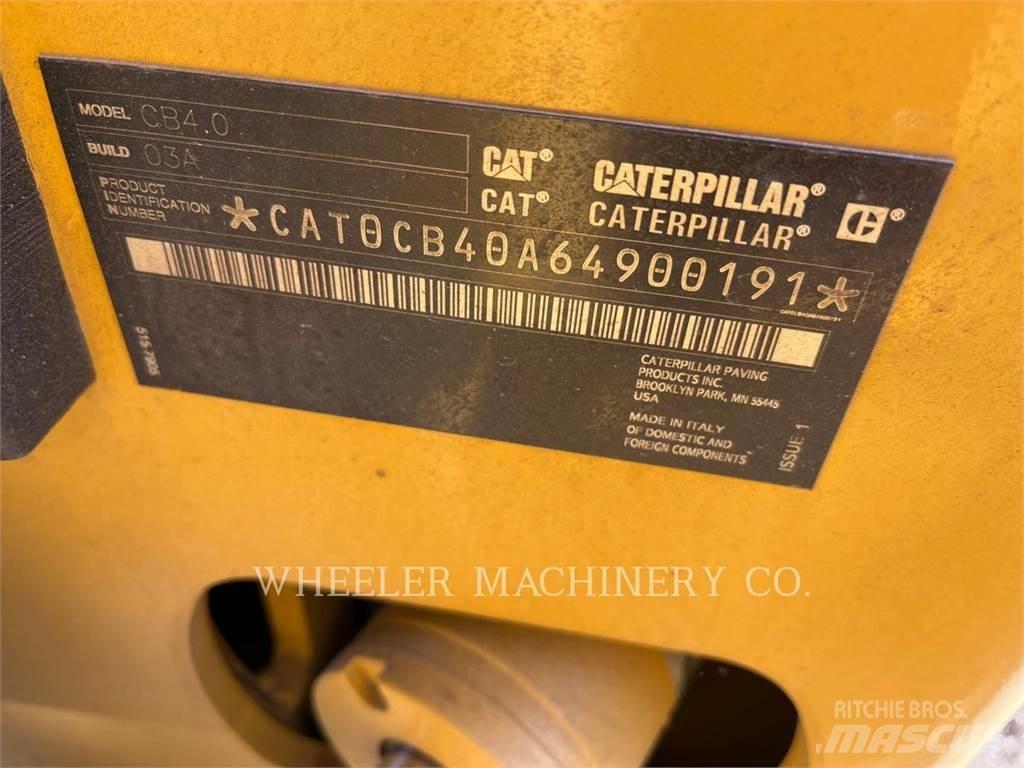 CAT CB4.0 Tandemwalzen