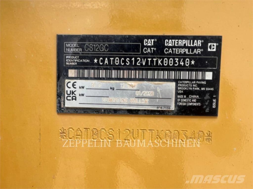 CAT CS12GC Erdbauwalzen