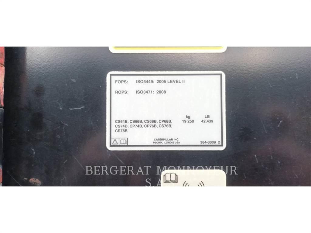 CAT CS76B 4F Erdbauwalzen