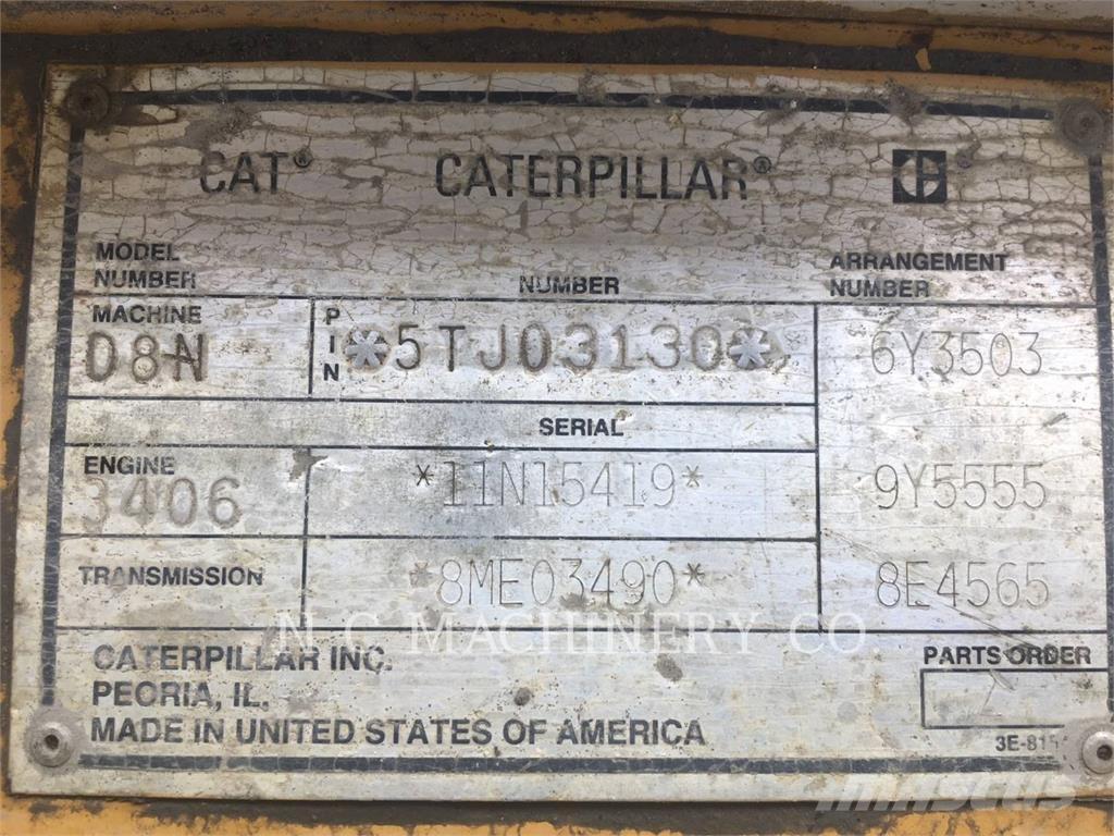 CAT D8N Bulldozer
