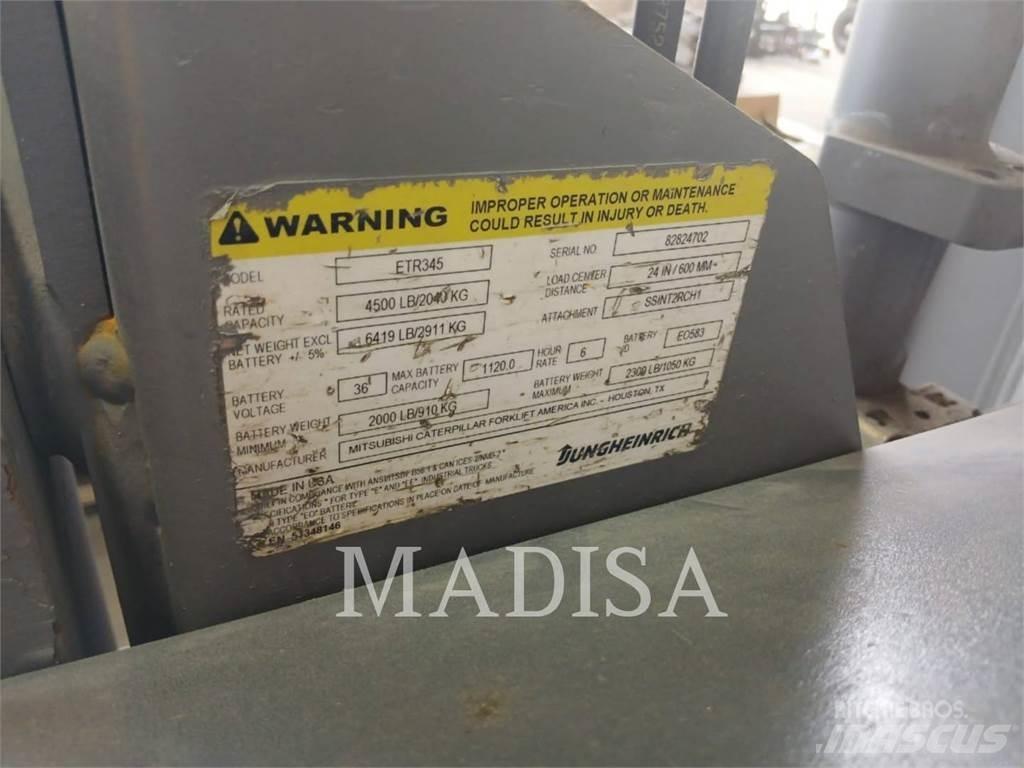 CAT LIFT TRUCKS ETR345A Andere Gabelstapler
