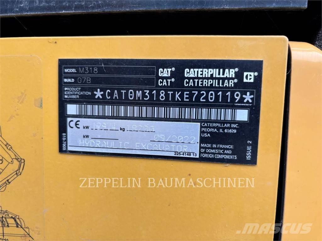 CAT M318-07A Mobilbagger