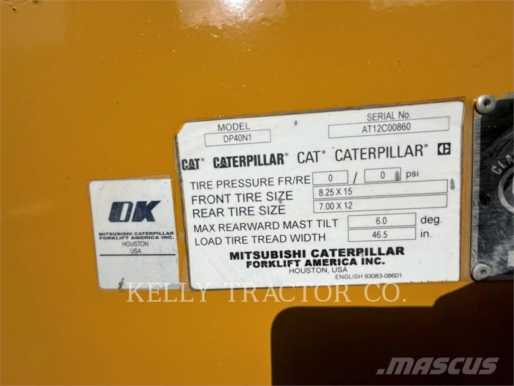 CAT MCFDP40N1-D Diesel Stapler
