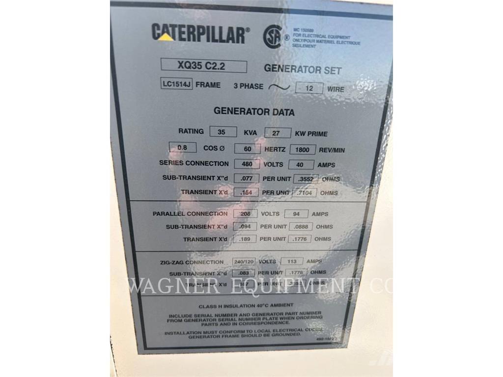 CAT XQ 35 Andere Generatoren