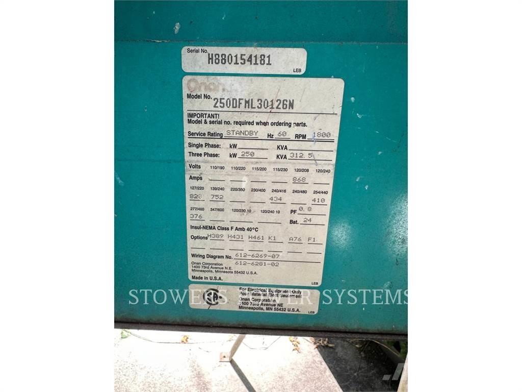 Cummins 250DFML Diesel Generatoren