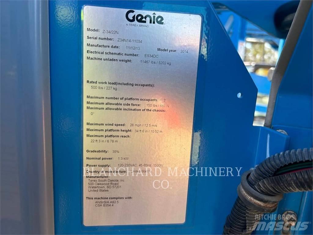 Genie Z34/22 Gelenkteleskoparbeitsbühnen
