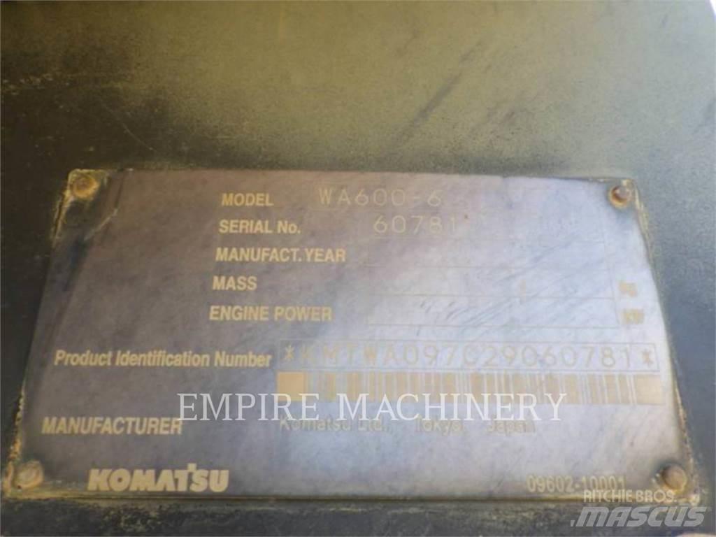 Komatsu WA600-6 Radlader