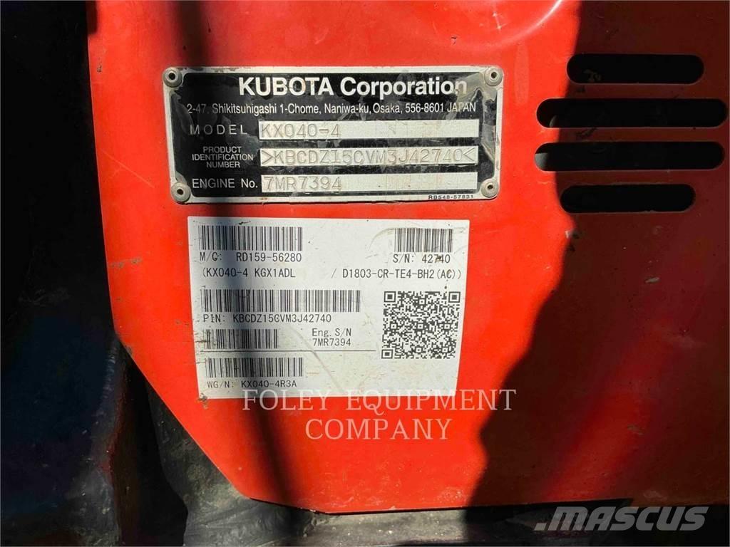 Kubota KX040-4 Raupenbagger