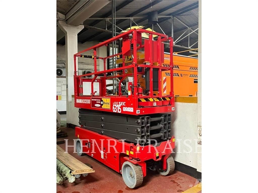 Manitou BF S.A. 100SEC Scheren-Arbeitsbühnen