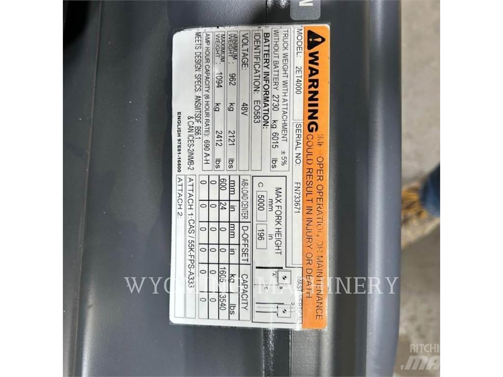 Mitsubishi 2ET4000 Elektro Stapler
