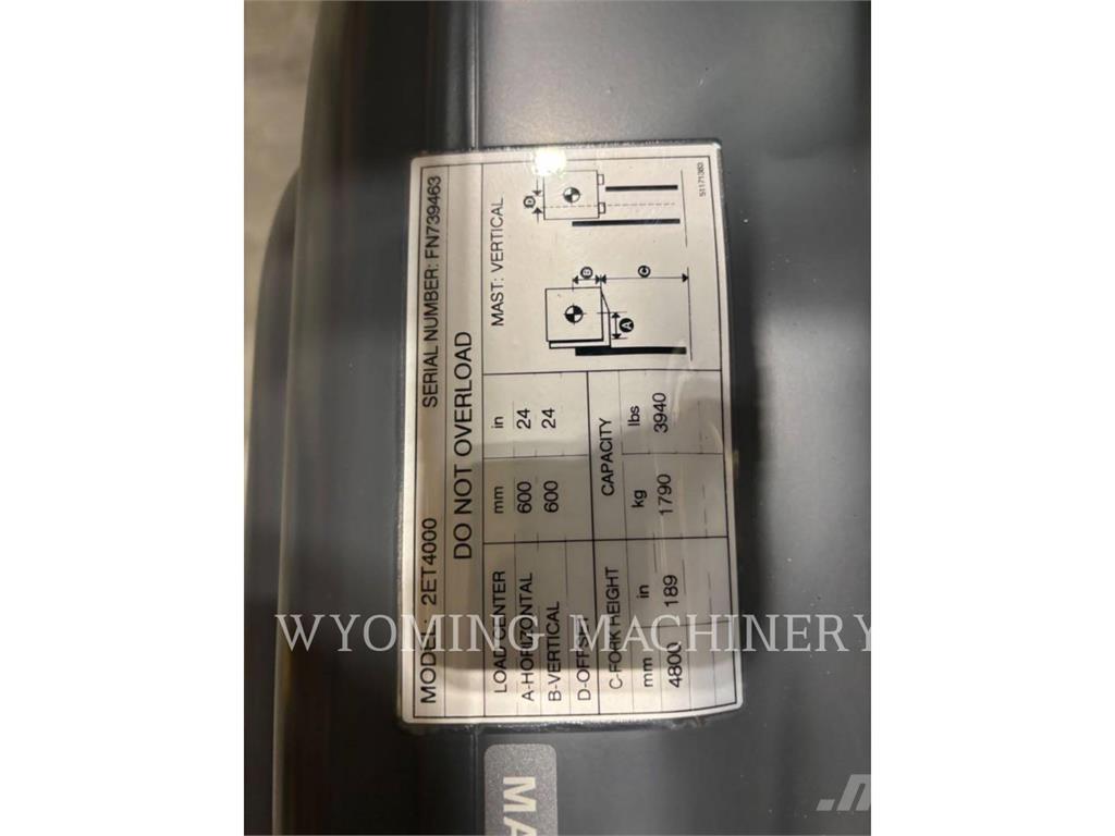 Mitsubishi 2ET4000 Elektro Stapler