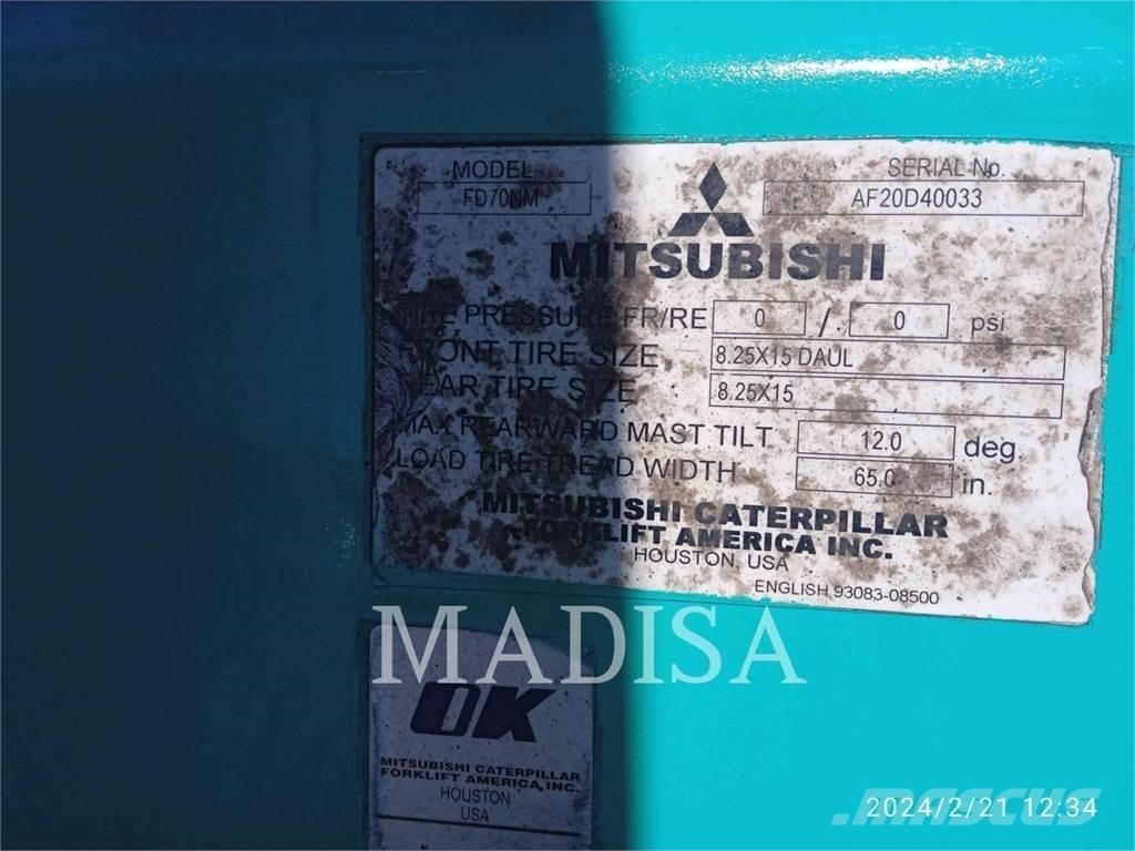 Mitsubishi FD70NM-D Diesel Stapler