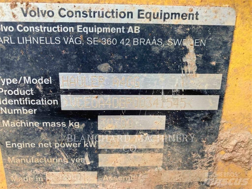 Volvo A40G Dumper - Knickgelenk