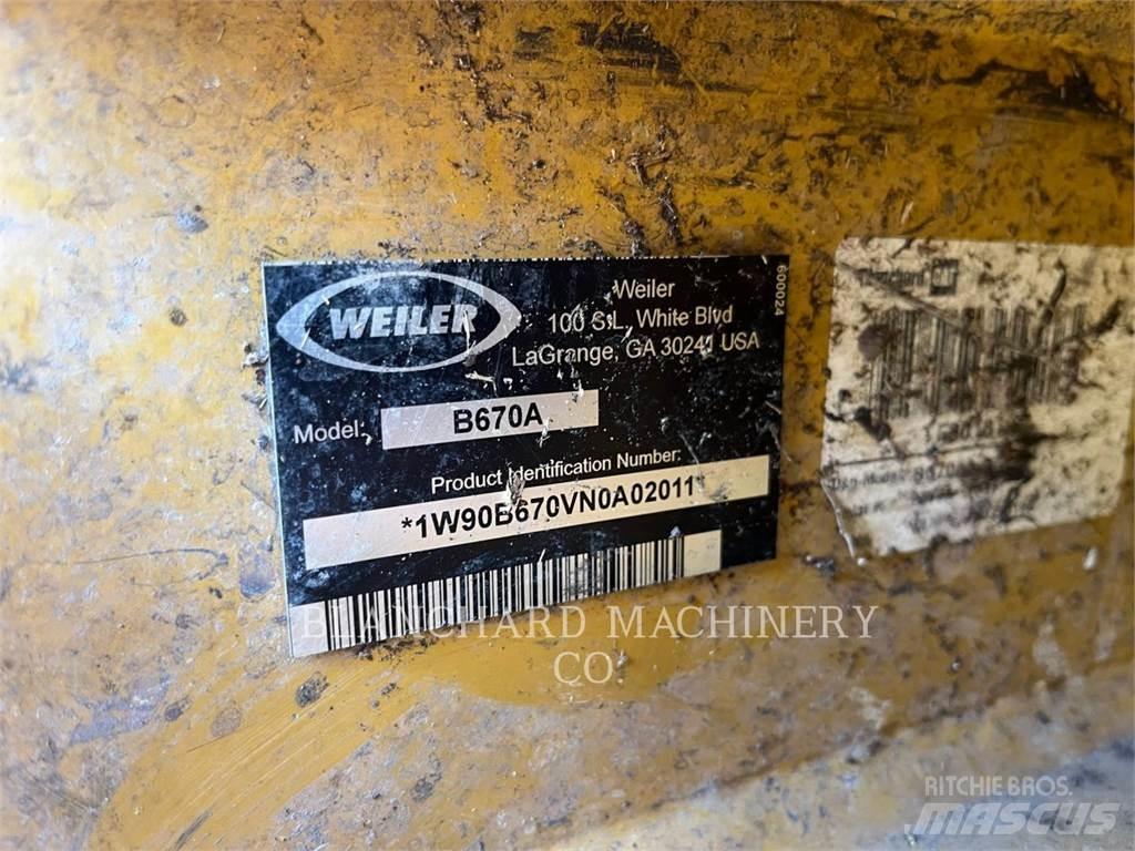 Weiler B670A Forstanhänger/Rückewagen