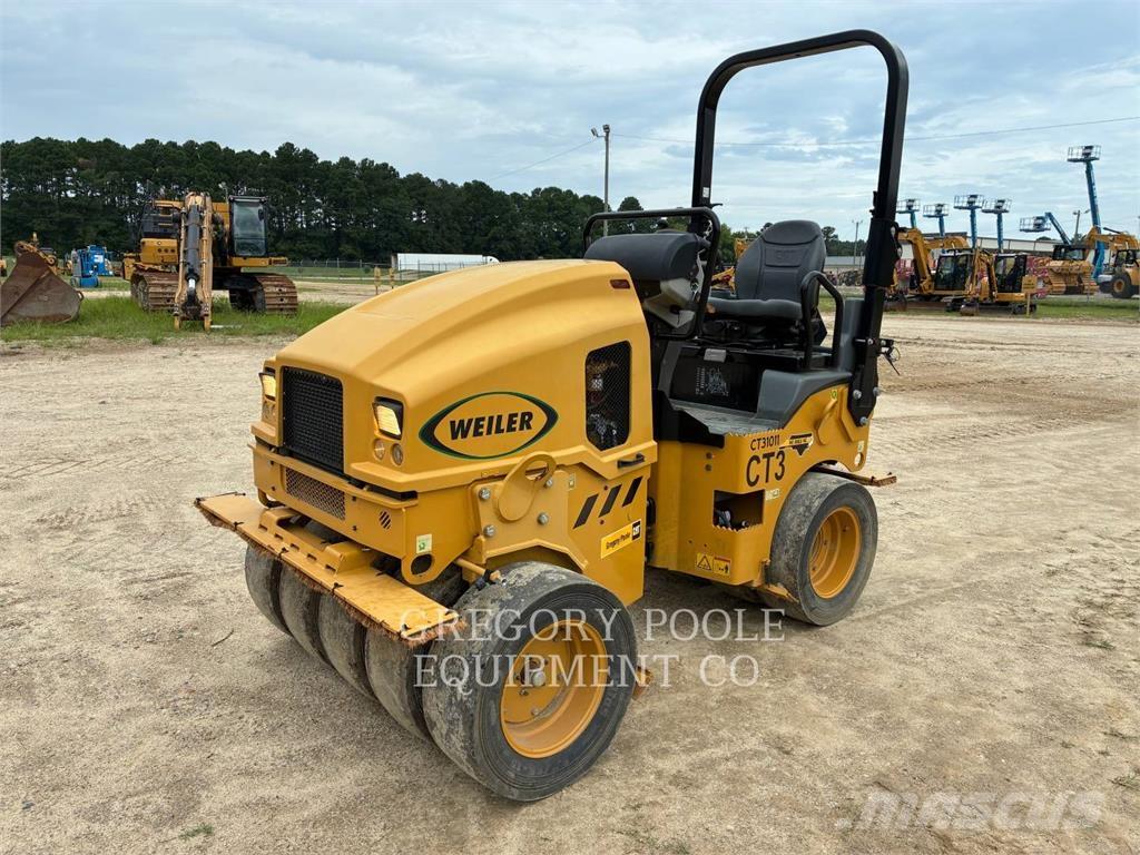 Weiler CT3 Gummiradwalzen