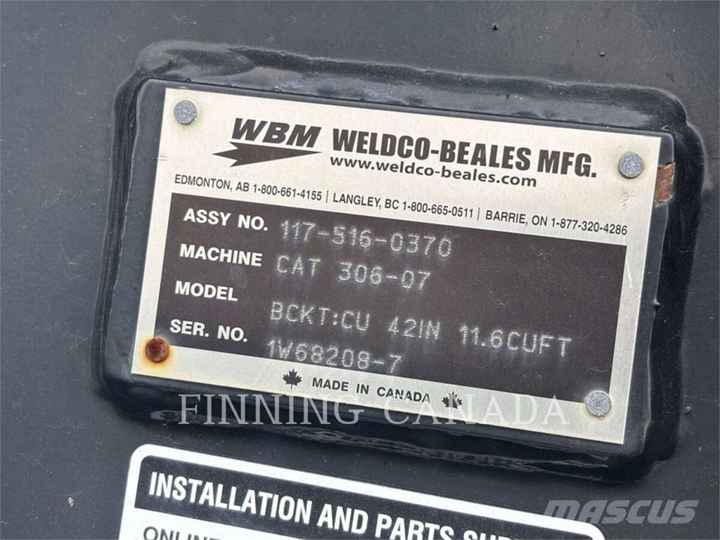 Weldco Beales MH6-BC-42 Schaufeln