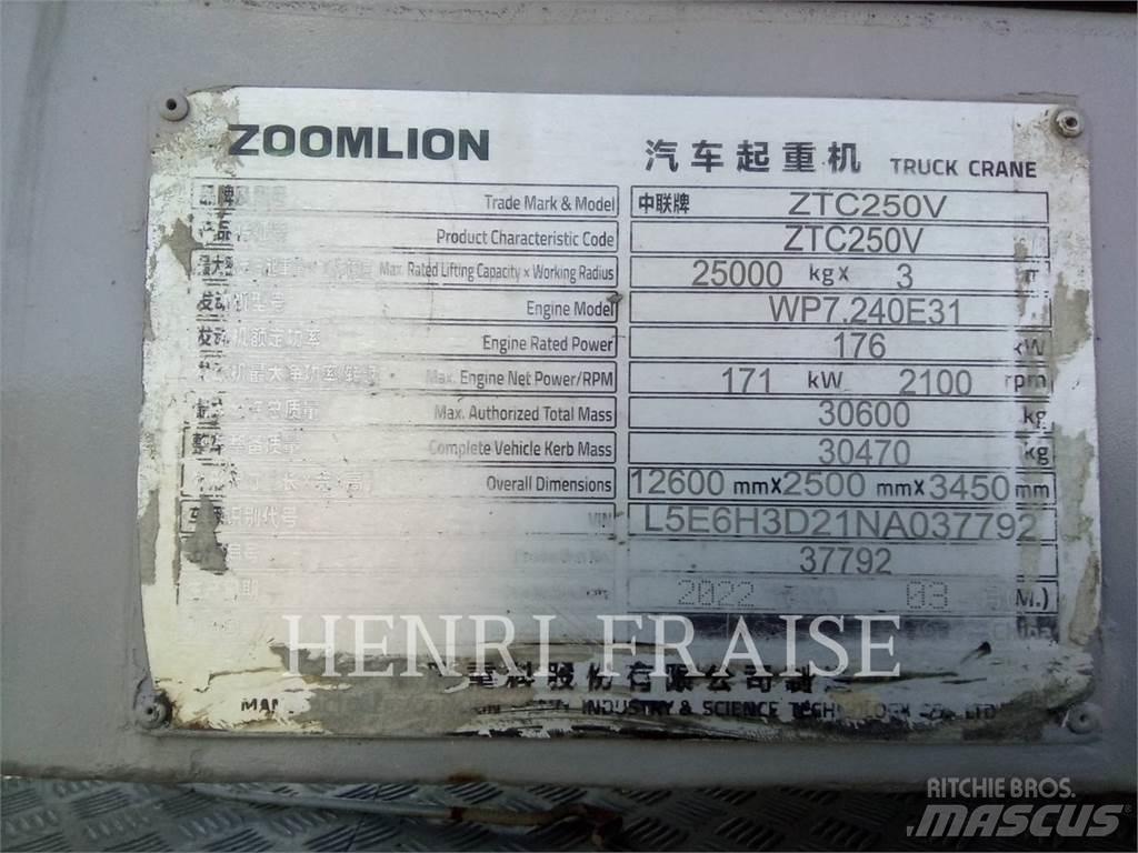 Zoomlion ZTC250V31 All-Terrain-Krane